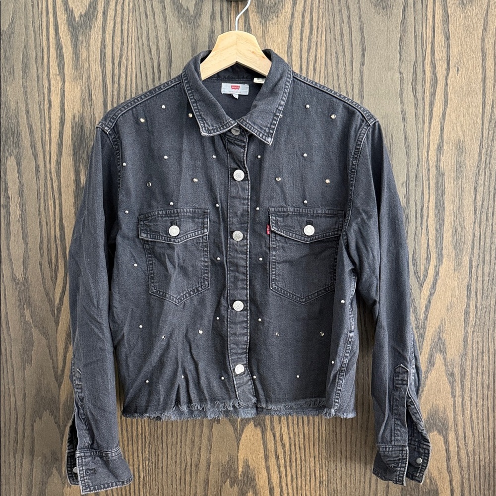 Levi’s • Studded Denim Button Down